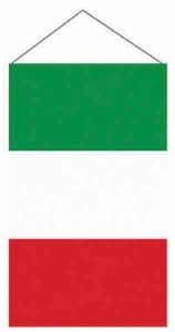 Drapeau italien vertical